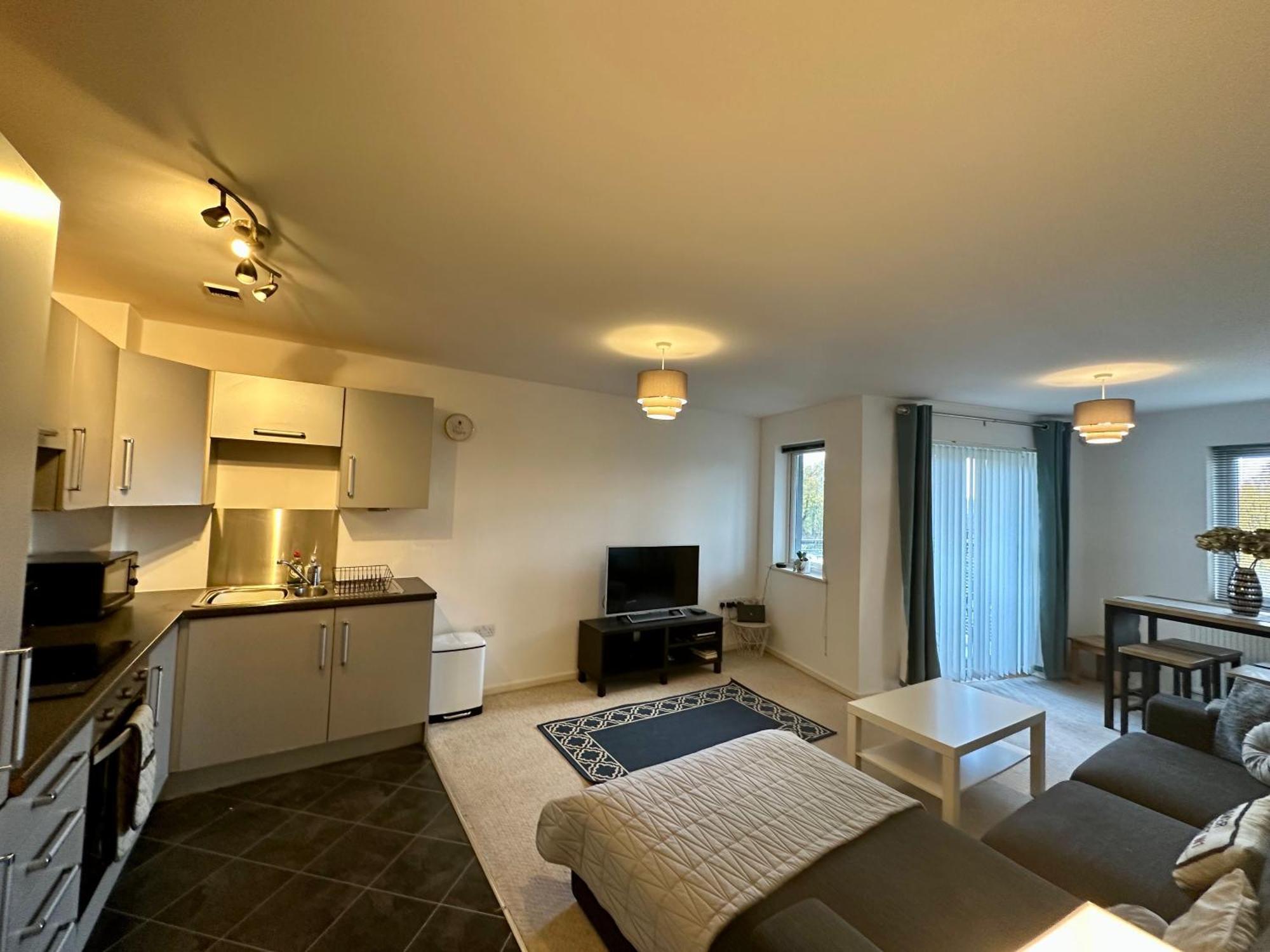 Etihad Fc 2Br Apartment With Water View Манчестър Екстериор снимка